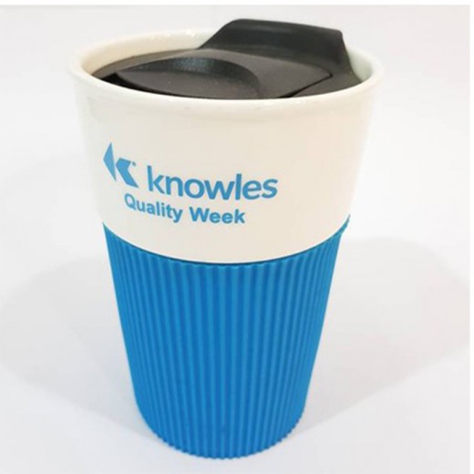 Knowles Ceramic Mug with Cover 